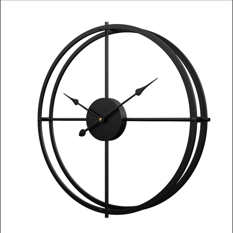 Grande Horloge Murale Rétro