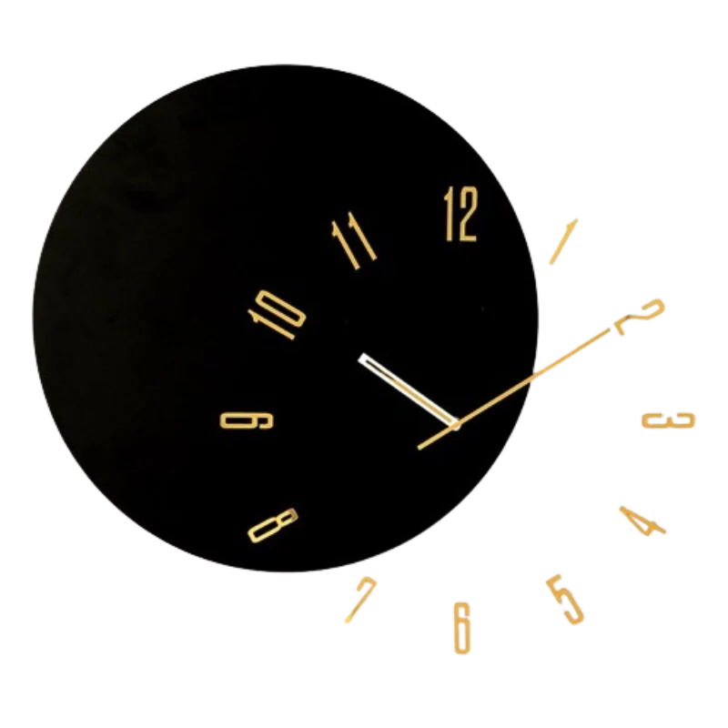 Horloge Noir Originale