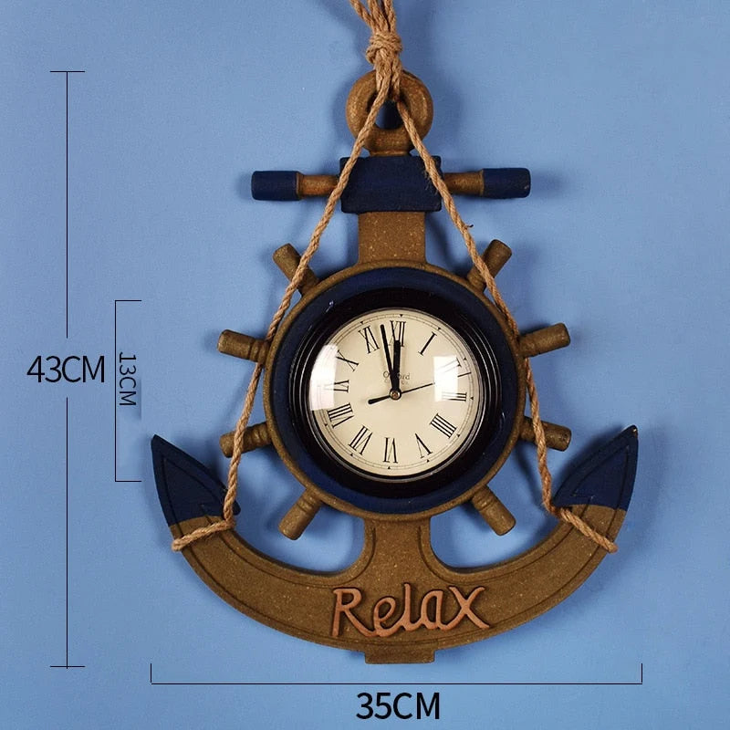 Horloge Rétro Ancre