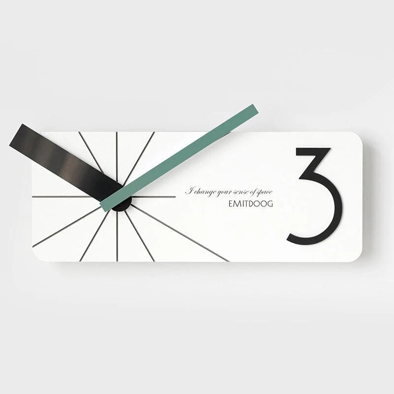 Horloge Contemporaine Verticale