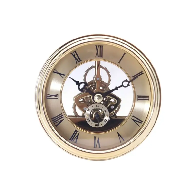 Horloge 3d Rétro en Métal